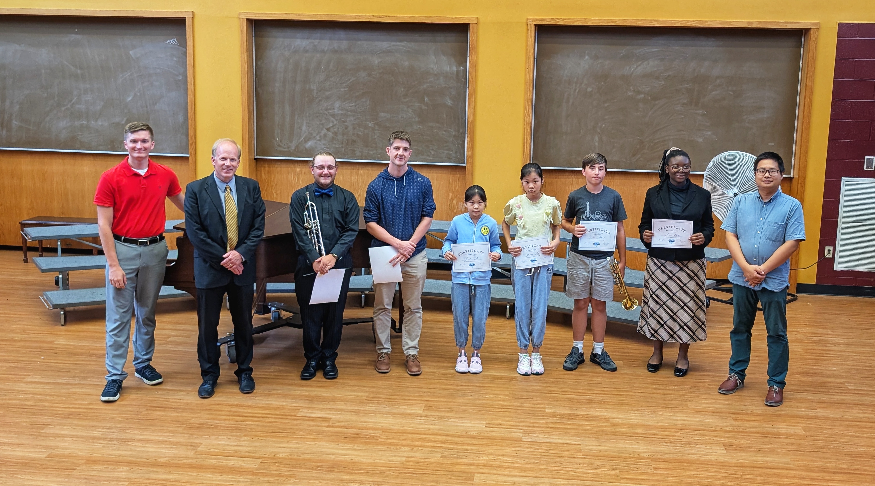 Group Photo with Instructors and Students